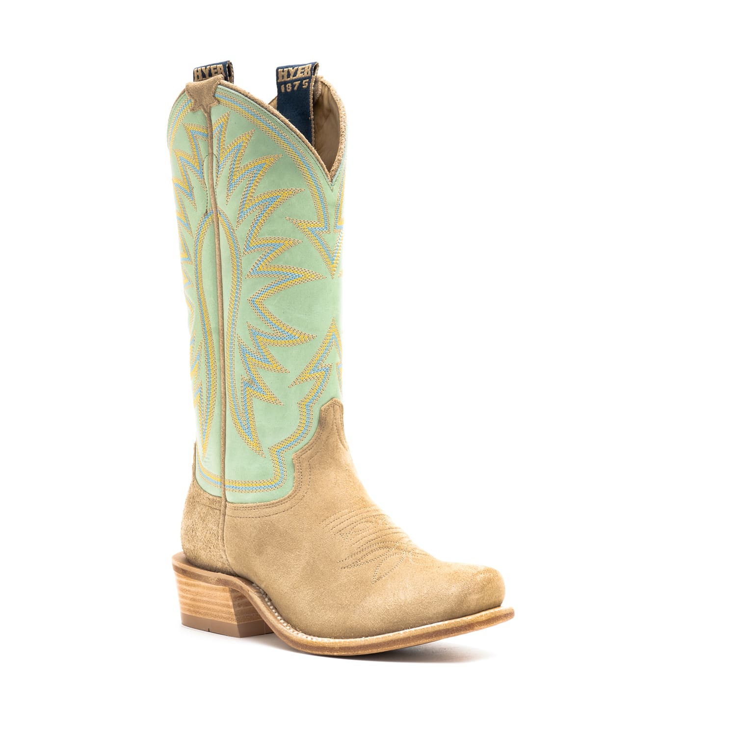 Hyer Ladies Rose Hill Sand Roughout Boot-HW42020