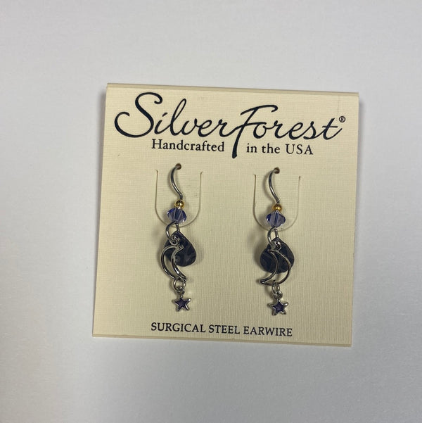 Silver Forest Earrings NE-1817A