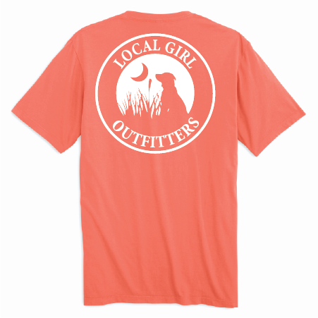 Local Girl Outfitters LG Original SS Tee - Bright Salmon - L5100095