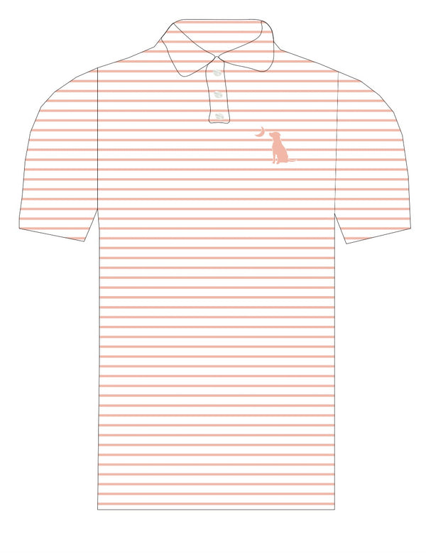 Local Boy Edisto Polo - Coral - L1200010COR