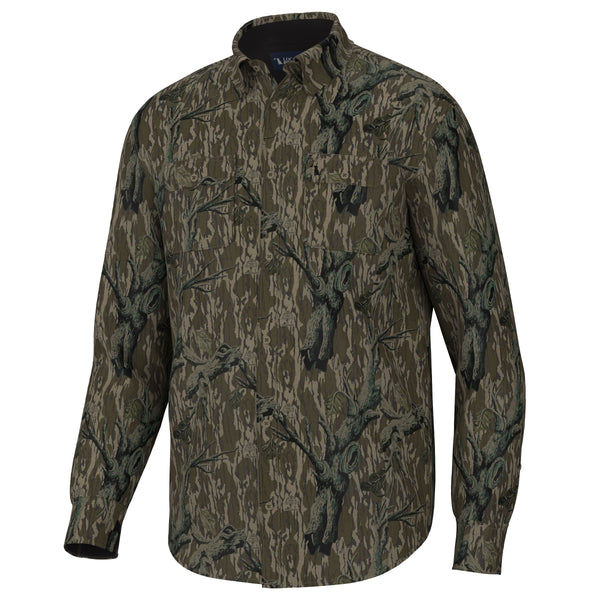 Men's Local Boy Outfitters Tree Stand Long Sleeve Button Up Shirt - L1500032-TRS