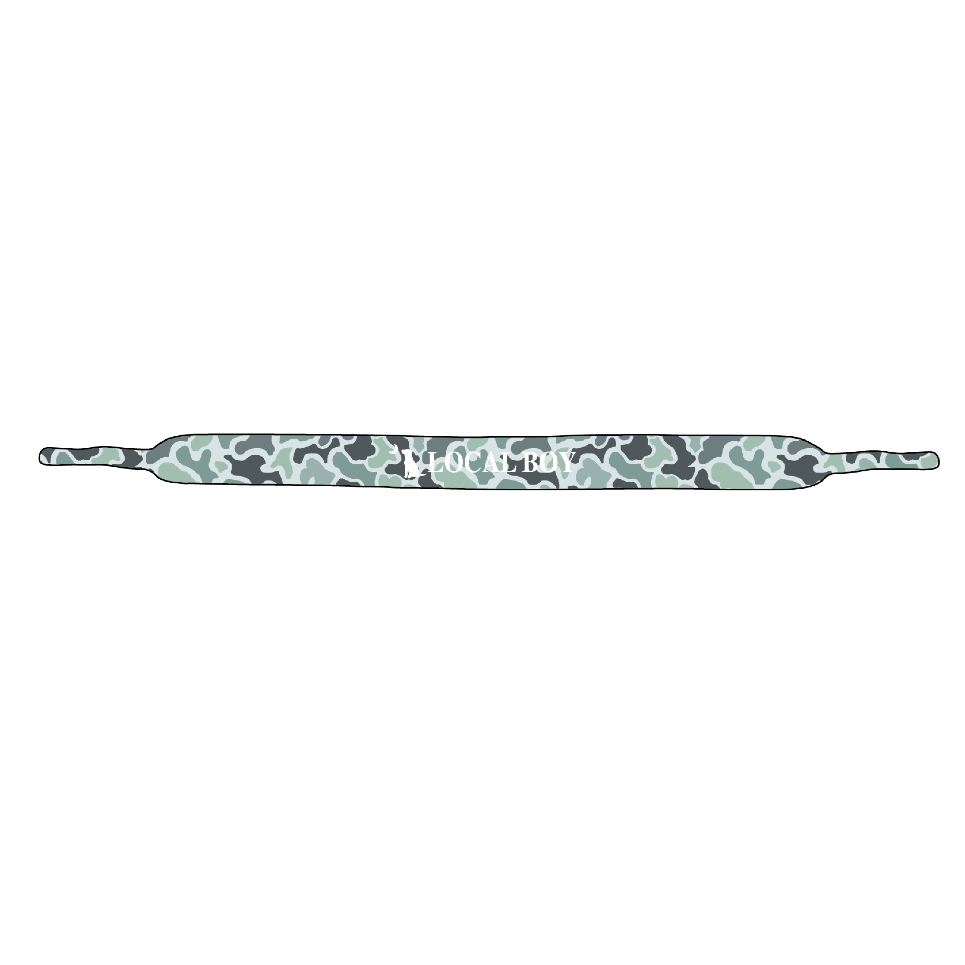Local Boy Sunglass Strap - Localflage Lagoon - L2100026LCL