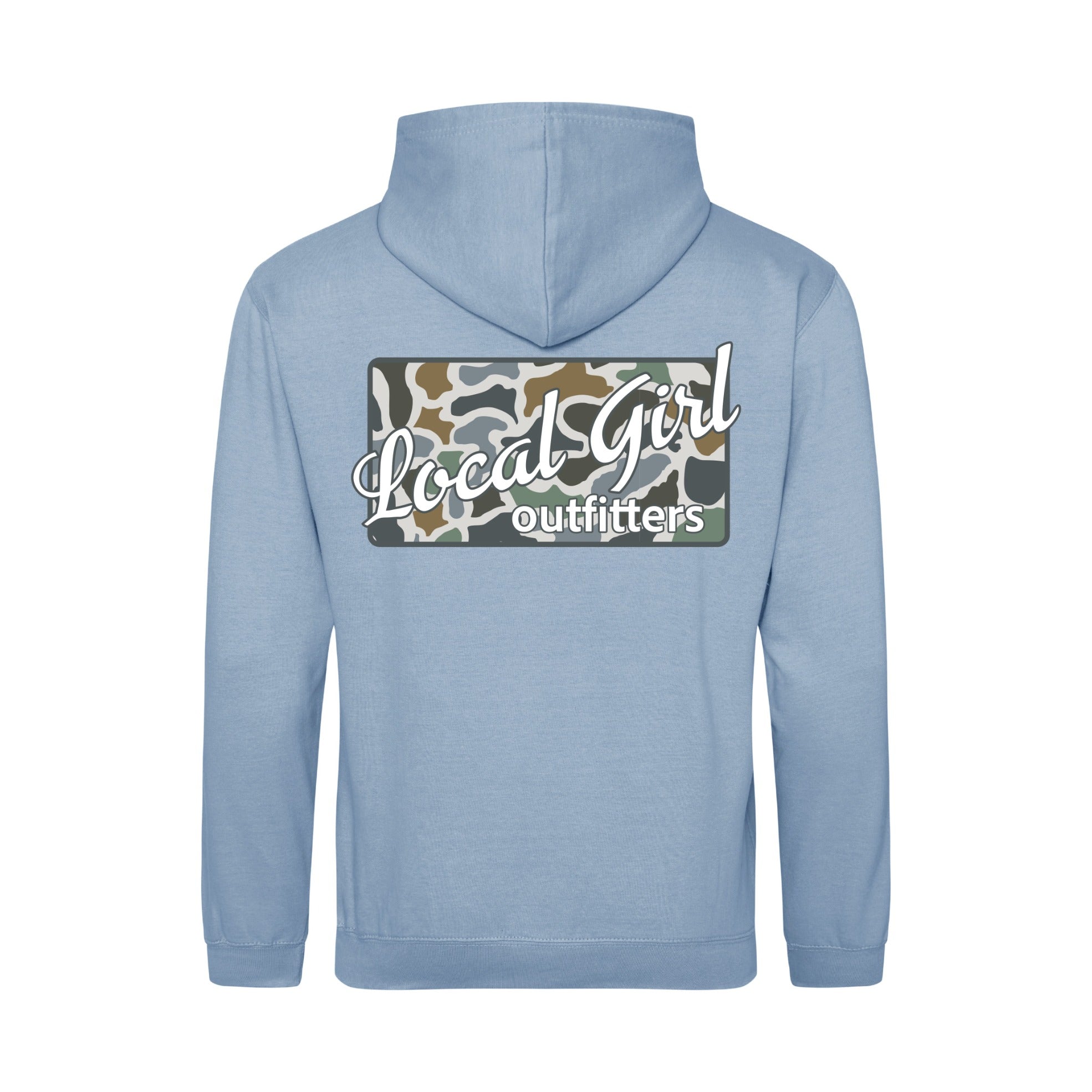 Local Girl LCF Bluff Plate Hoddie - Sky - L5130003