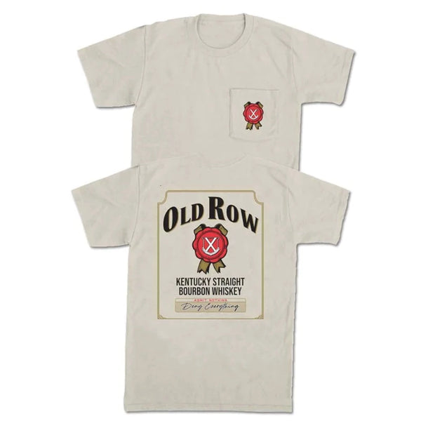 The Old Row Bourbon Pocket Tee WROW2482