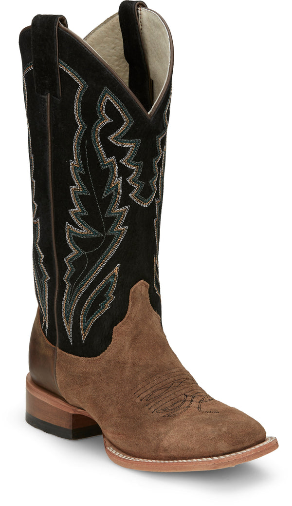 Justin women's square toe cowboy boots top