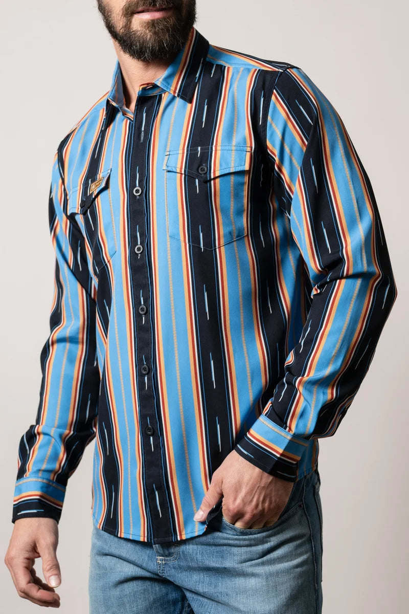 Kimes Ranch Men's Zach Top Hickory Button Down MDS0000053-BL062