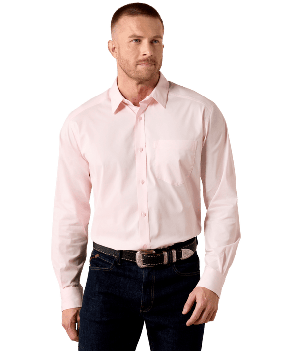 Ariat Men's Everything Classic Fit Shirt - Icy Pink - 10072738