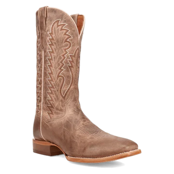 Men's Dan Post Jerry Square Toe Western Boot - Tan - DP7042