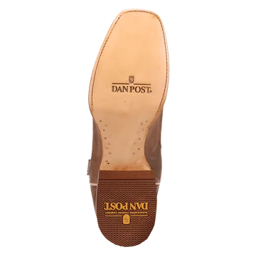Men's Dan Post Jerry Square Toe Western Boot - Tan - DP7042