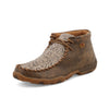 Twisted X Ladies Chukka Driving Moc Bomber and Nude Print-WDM0080