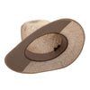 thumbnail image 2 of STETSON Rocky Mountain Men's Vented Seagrass Hat – 3 3/4" Brim, Leather Band, NWT 2 of 2