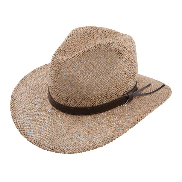 Stetson Baytown Wheat Vented Seagrass Straw Hat - TSBYTN-223005