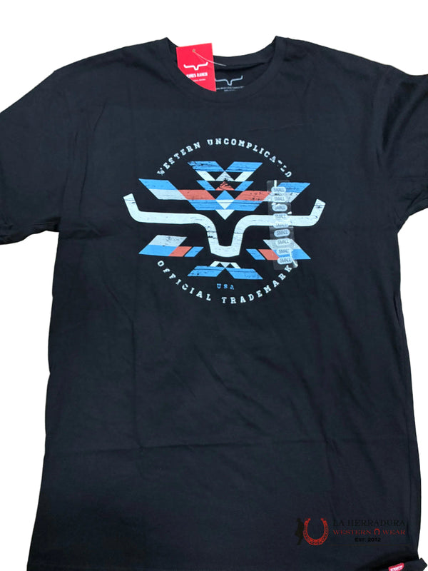 Kimes Ranch Circular Serape Black TShirt