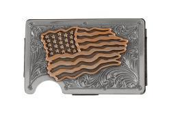 Men's 3D Smart American Flag Wallet - D250016897