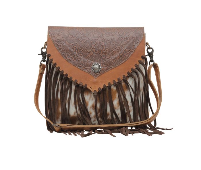 Myra Stereotype Leather & hairon Bag s-5744