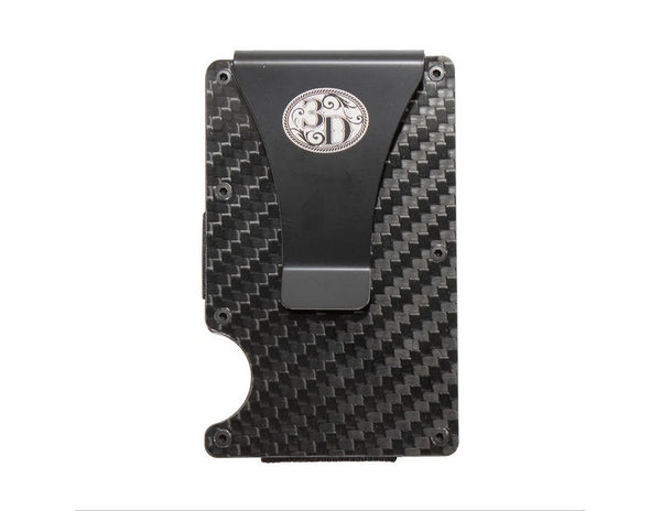 3D Western Wallet Men Smart Style Cowboy Prayer Rope Silver - D250016936