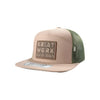 Ariat Work Leather Work Patch Snapback Cap - A290002108