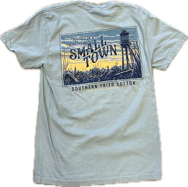 Southern Fried Cotton Raised in a Small Town -Granite - SFM12026