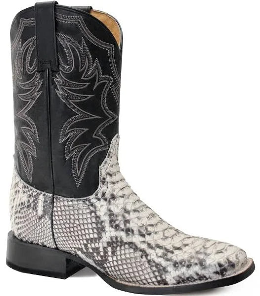 Roper Men's Python Square Toe Boots 09-020-6510-8172