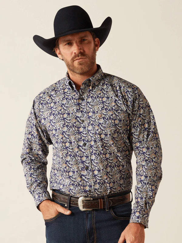 Ariat Men's Creighton Classic Fit Shirt Brown - 10054086