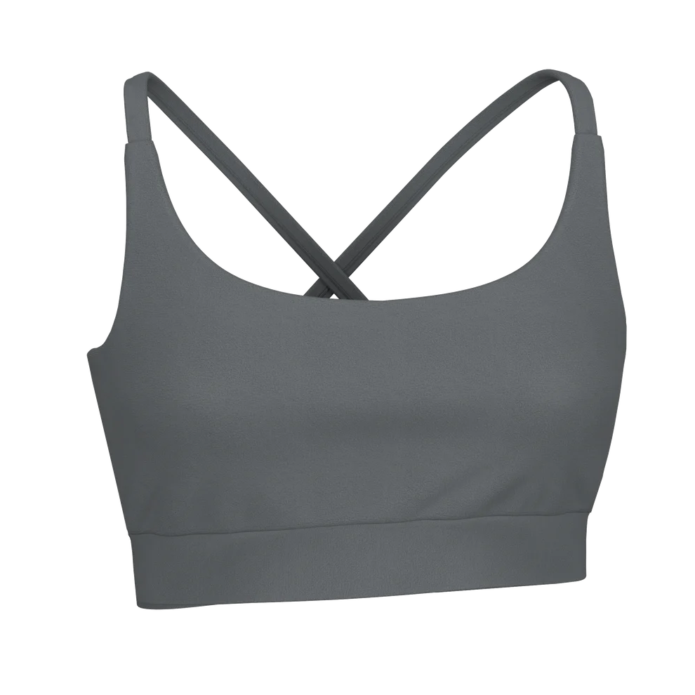 Local Girl Outfitters Ladies Sports Bra - Graphite - L5140002GPH