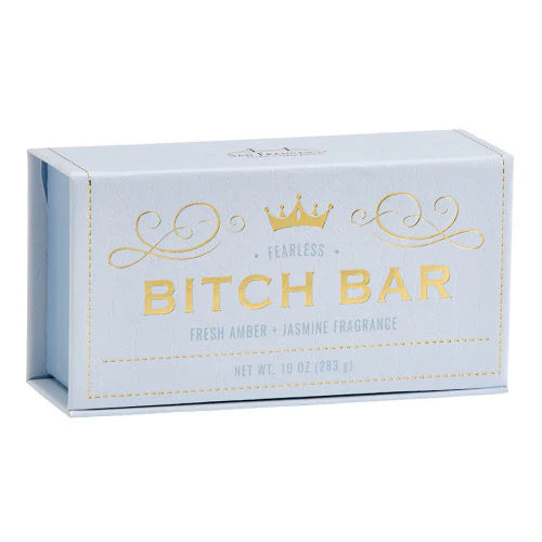 B!tch Bar Fearless Fresh Amber and Jasmine Fragrance Bar Soap