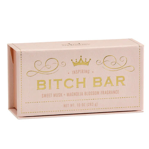 B!tch Bar Inspiring Sweet Musk and Magnolia Blossom Fragrance Bar Soap