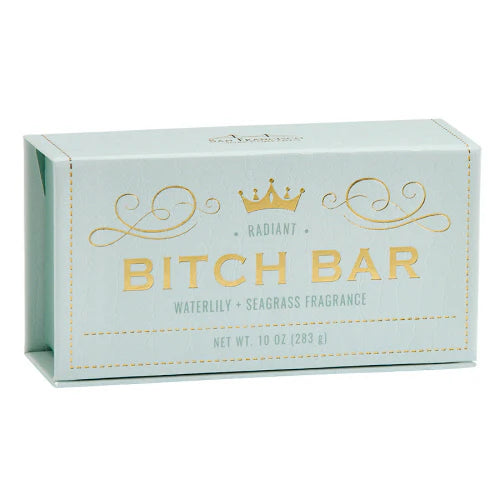 B!tch Bar Radiant Waterlily and Seagrass Fragrance Bar Soap