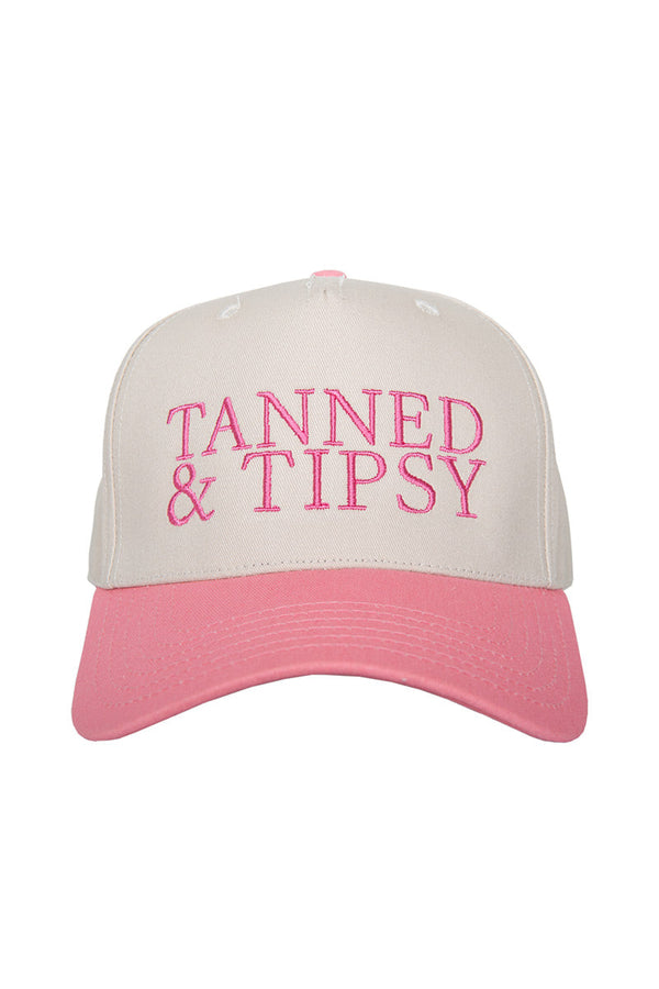 Katydid Tanned and Tipsy Pink Vintage Trucker Hat