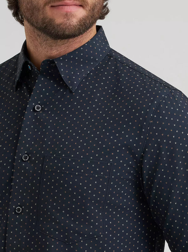 Wrangler Men's Cody Johnson Performance Button Down Shirt - 112381618