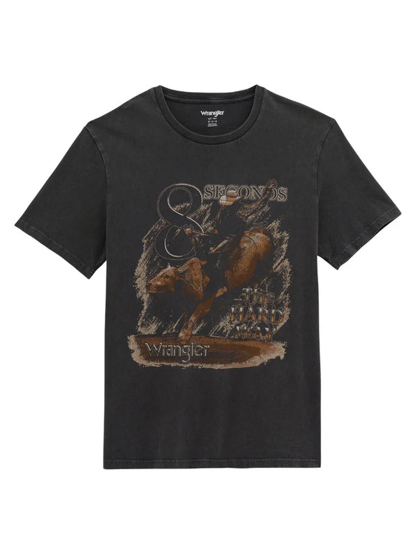 Wrangler Men's Hard Way Rodeo Graphic T-Shirt - 112380273