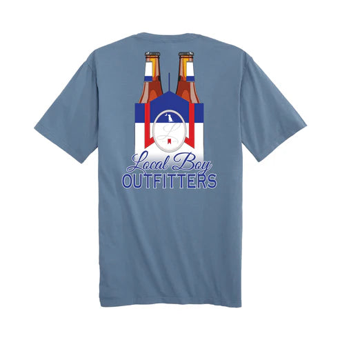 Local Boy Outfitters "Ultra Sixer" T-Shirt - Slate - L1000538SLT