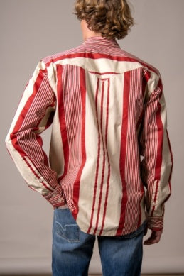 Men’s Kimes Ranch Reddy Button Down Long Sleeve Shirt – Brick Red