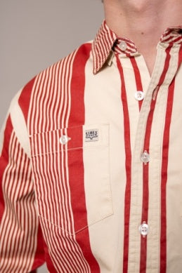 Men’s Kimes Ranch Reddy Button Down Long Sleeve Shirt – Brick Red