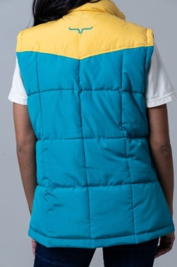 Kimes Ranch Ladies Wyldfire Vest - Teal