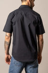 Kimes Ranch Men’s Rio Pearl Snap Short Sleeve Shirt – Black