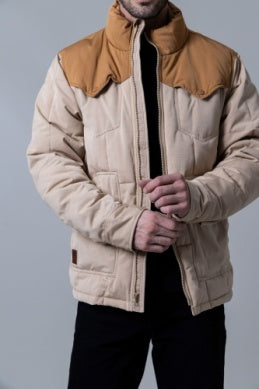 Kimes Ranch Men's Colt Puffer Jacket - Tan