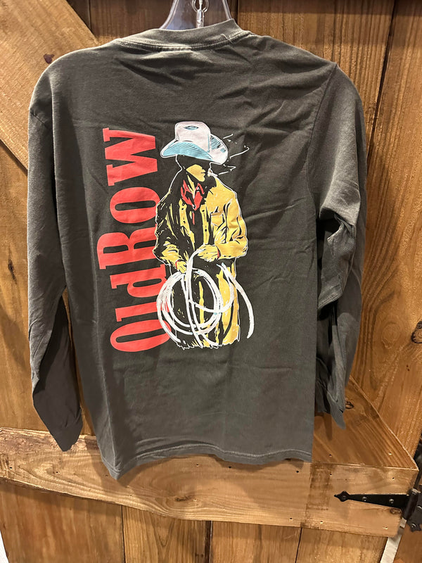 Old Row Cowboy 4.0 Long Sleeve Pocket Tee - WROW3001