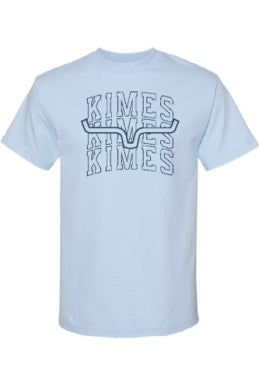 Kimes Ranch Ladies Heavy Branded Tee - Ocean