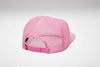Kimes Ranch Wood Block Pink Logo Foam Flat Bill Hat