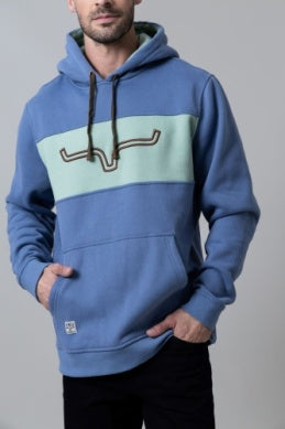 Kimes Ranch Men's Ripon Hoodie - Slate Blue