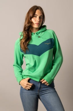 Kimes Ranch Ladies Stella Hoodie - Kelly Green