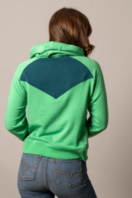 Kimes Ranch Ladies Stella Hoodie - Kelly Green