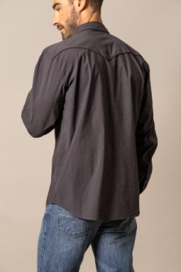 Men’s Kimes Ranch El Toro Button-Down Long Sleeve Shirt – Black