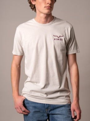 Kimes Ranch Men's Heavy Text Short Sleeve T-Shirt - Natural