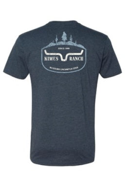 Kimes Ranch Men's Old West Short Sleeve T-Shirt - Midnight Navy