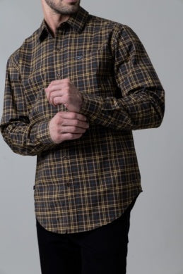 Kimes Ranch Men's Lucas Dress Shirt - Brown