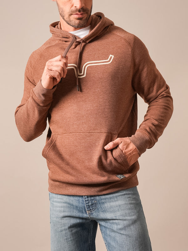 Kimes Ranch Men's Outlier Hoodie Dark Brown