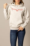 Ladies Kimes Ranch Outlier Hoodie - Oatmeal Heather