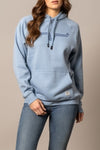 Ladies Kimes Ranch Outlier Hoodie - Carbon Blue